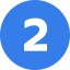 2 Two Circle Blue
