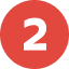 2 Two Circle Red