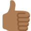 :thumbsup::skin-tone-5: