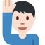 :man_raising_hand::skin-tone-2: