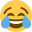 face with tears of joy