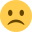 frowning face