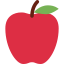 red apple