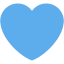blue heart